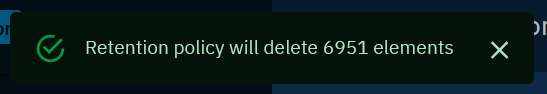 Items to be deleted