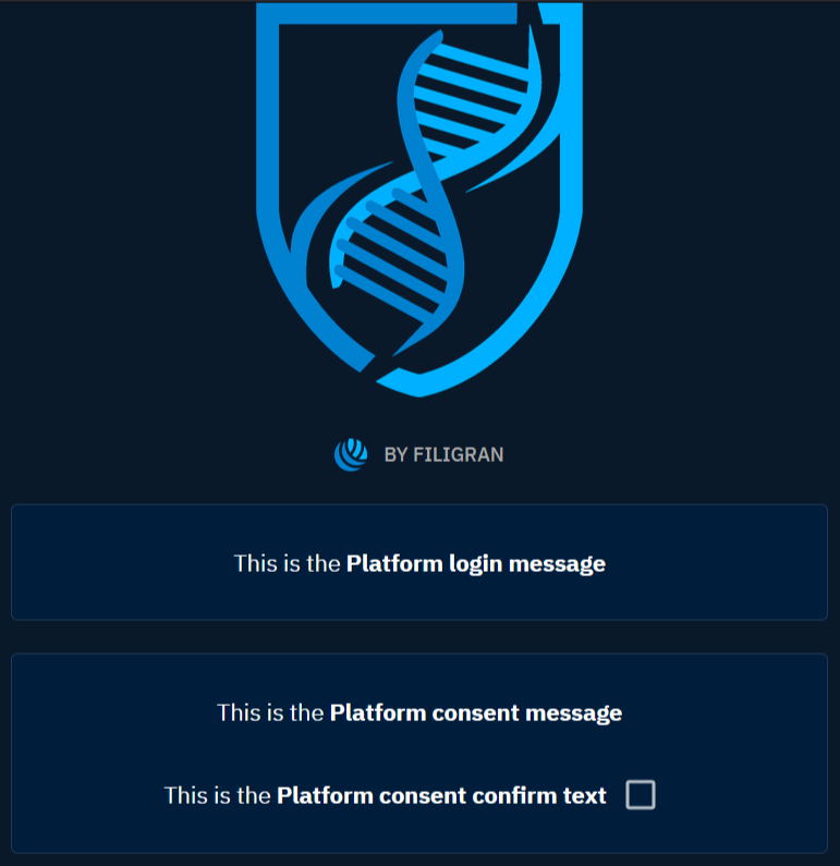 Login message illustration