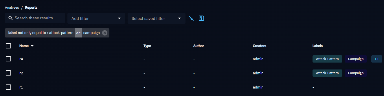 Not Only Equal To filter operator with 'or' mode