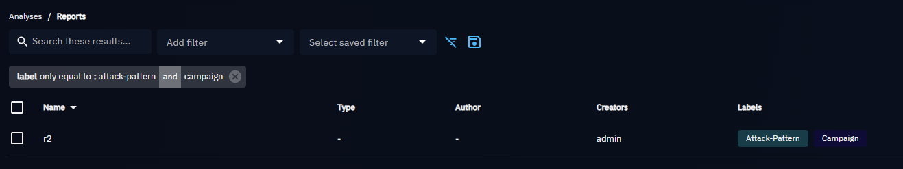 Only Equal To filter operator with 'or' mode