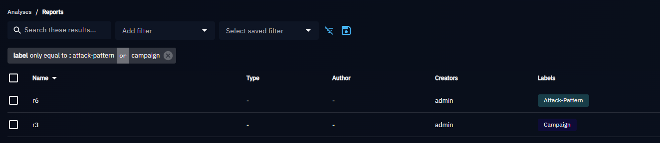 Only Equal To filter operator with 'or' mode