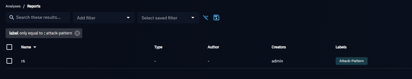 Only Equal To filter operator with one value