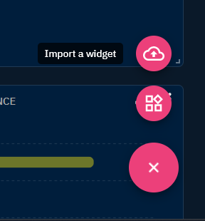 Import widget option