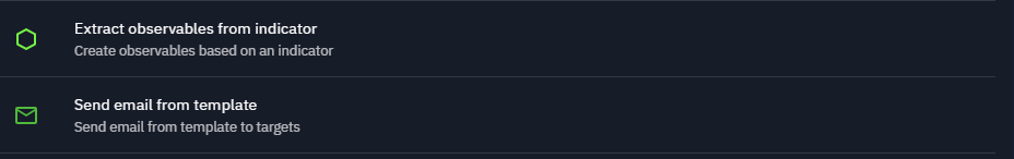 List of current components(2/2)