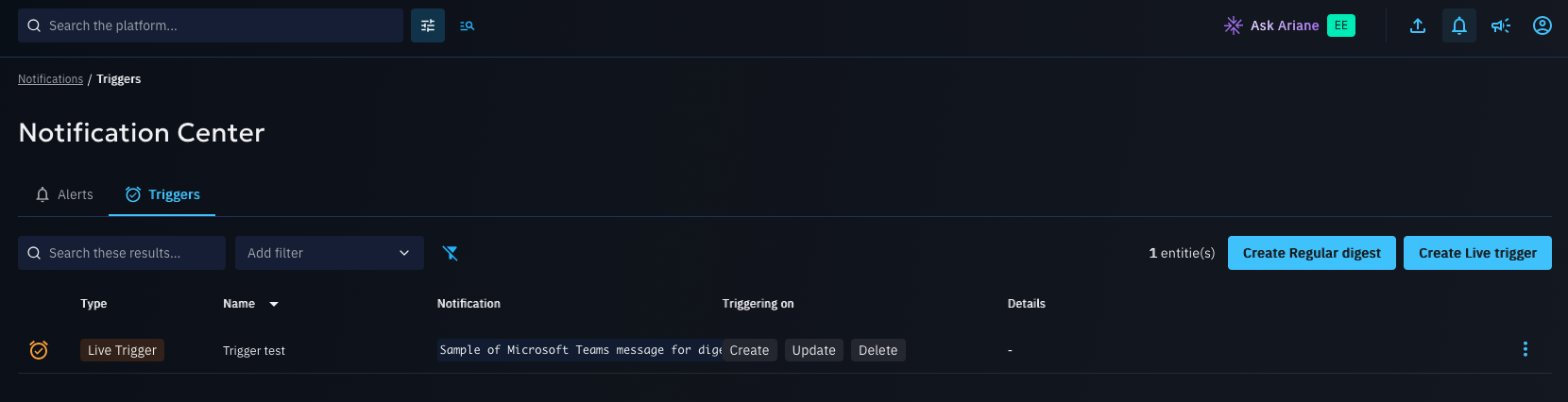 Notifications
