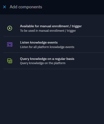 Choose input component